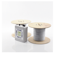 Kit de Cable Sensor Perimetral Para Cercas Ciclonicas IRONCLAD/ 305 METROS / 2 ZONAS; 152 METROS POR ZONA / Sin Falsas Alarmas por Viento / TODO Incluido TARJETA LPU400/ Calibración por Software