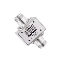 Protector Coaxial RF / 125-1000 MHz / 50 ? / Conectores N Hembra / Ceja Lateral / 50 kA