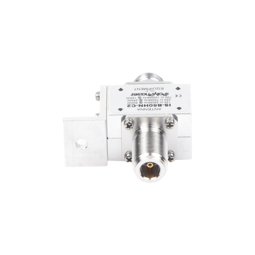 Protector Coaxial RF / 125-1000 MHz / 50 ? / Conectores N Hembra / Ceja Frontal / 500W