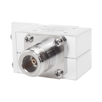Protector Coaxial RF / 125-1000 MHz / 50 ? / Conectores N Hembra / Bloqueo DC / 40 kA