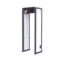 Arco Detector de Metales de 33 Zonas con Pantalla frontal LCD de 7" y Pantalla Trasera LCD de 29"  / Conteo de personas y Alarmas / Ajuste de Sensibilidad e Interferencias