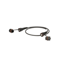 Patch Cord Cat6A IndustrialNet, Blindado S/FTP, Con Plug Industrial y Tapa en Cada Extremo, 3 Metros (9.84 Pies)
