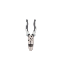 Pinza Híbrida con Ponchadora de 8". Pela Cable Sólido de 10-14 AWG y Cable Trenzado de 12-16 AWG
