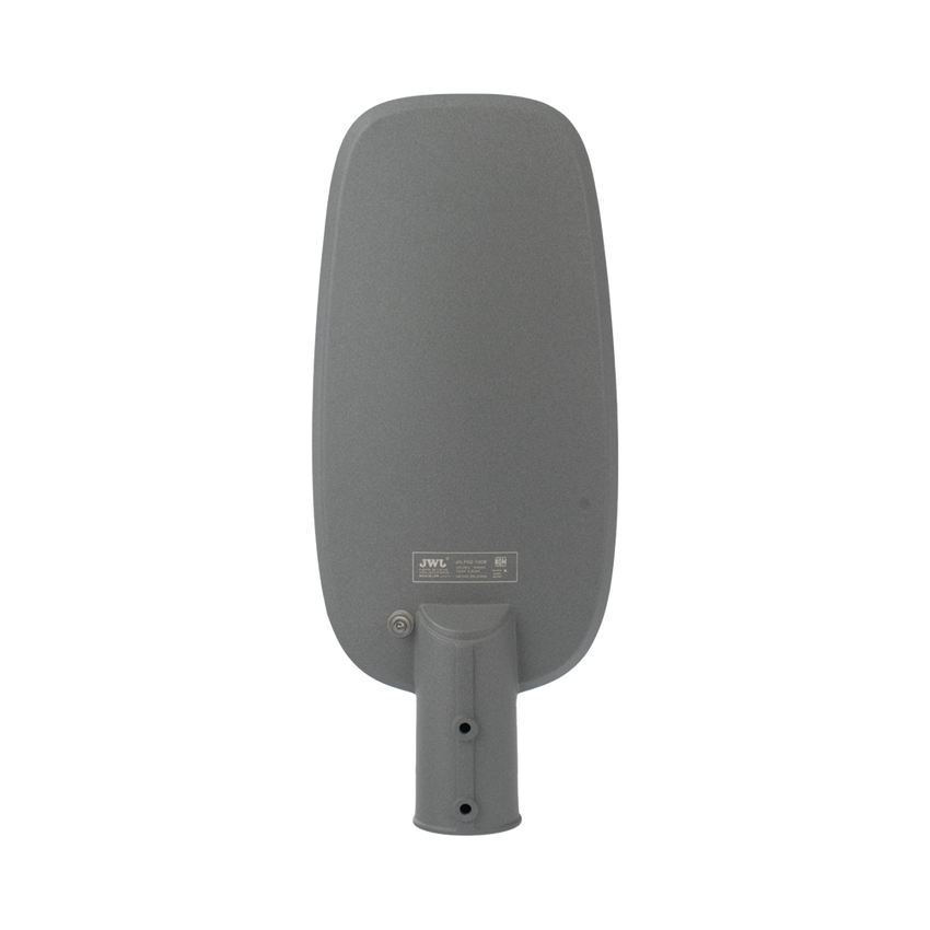 Luminaria LED  de 100 W / 100 - 265 V CA~50/60 Hz / Fotocelda  / Color Blanco/ Dimensiones 200 x 465 x 78 mm / Ángulo de Luz 135°.