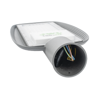 Luminaria LED  de 100 W / 100 - 265 V CA~50/60 Hz / Fotocelda  / Color Blanco/ Dimensiones 200 x 465 x 78 mm / Ángulo de Luz 135°.