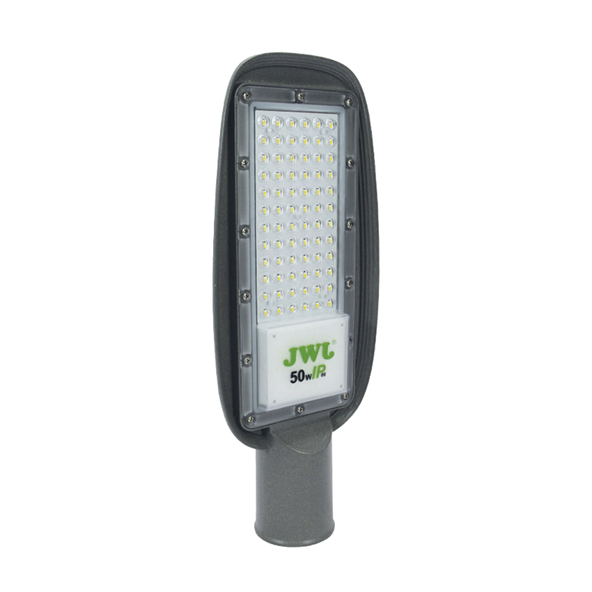 Luminaria LED con Fotocelda 100 W/ 100 - 265 V CA ~50/60 Hz / Color Blanco/ Dimensiones 200 x 465 x 78 mm / Ángulo de Luz 135°.