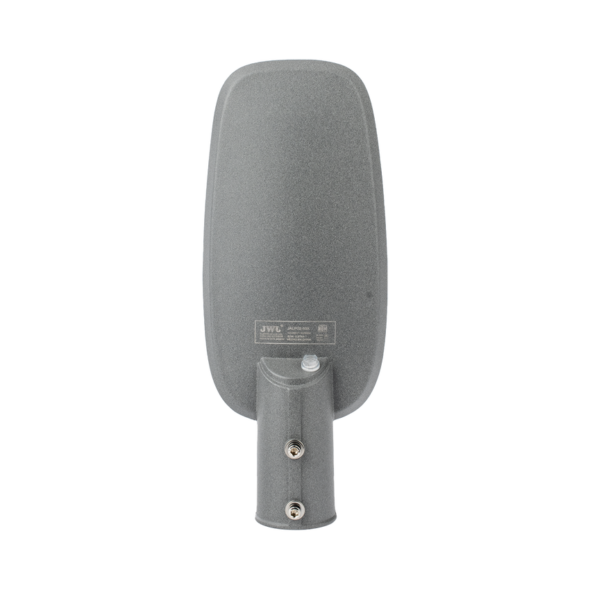 Luminaria LED de 50 W/ 100 - 265 V CA ~50/60 Hz / Fotocelda / Color Blanco/ Dimensiones 160 x 390 x 78 mm / Ángulo de Luz 135°.
