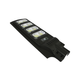Luminaria con Panel Solar y Sensor de Movimiento de 160 W/ Luz fría 6 500 K/ Dimensiones 720 x 240 mm / Ángulo de Luz 120°.