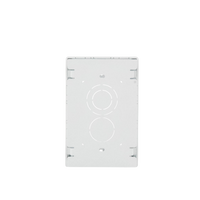 Caja de Pared Superficial, Uso Universal con Placas de Pared, con Cinta Adhesiva, Color Blanco