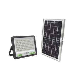 Reflector con Panel Solar 100 W /  Batería 3.2  V CD / T.C.C. 6 500 K / IP66.