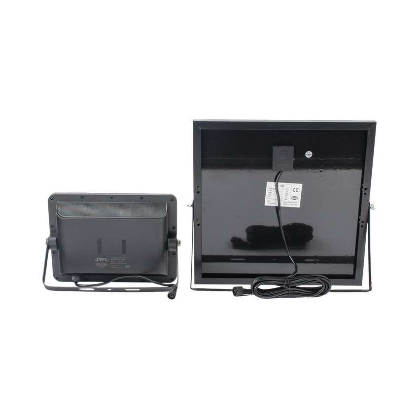 Reflector de 200 W con Panel Solar  /  Batería 3.2  V CD / T.C.C. 6 500 K / IP65.