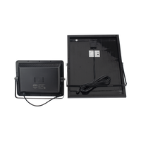 Reflector de 300 W con Panel Solar /  Batería 3.2  V CD / T.C.C. 6 500 K / IP65.