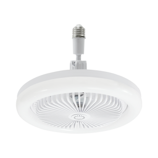 Ventilador de Techo con Luminario LED de 110 V CA 50/60 Hz /  40 W / 3 Tonos de Luz (6500 - 4 000 - 2 700 K) / Diámetro 250 mm / 3 Velocidades / Dimeable.