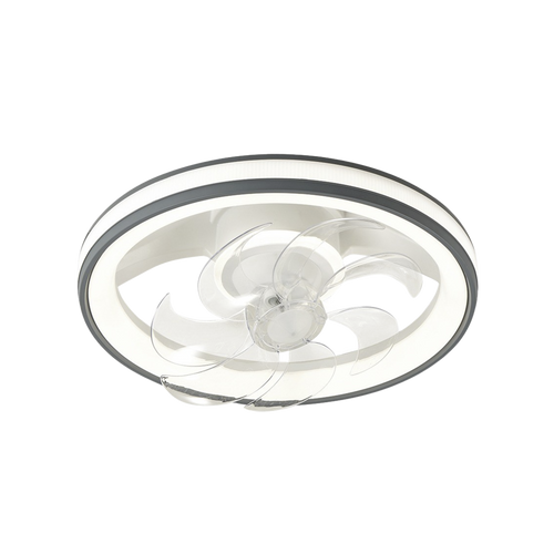 Ventilador de Techo con Luminario LED de  110 V CA 50/60 Hz /  88 W /4500 Lm / 6500 - 4 000 - 2 700 K /3 Tonos de Luz / 500 mm / 6 Velocidades / Dimeable.