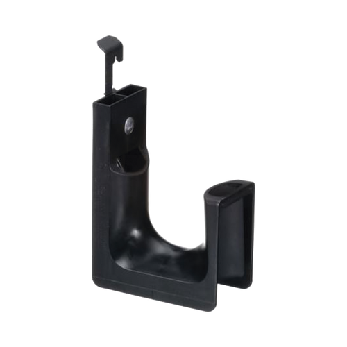 Sujetador STRONGHOLD tipo J (J-PRO), Con Grapa para Montaje, Hasta 46 Cables Cat6, Nylon 6.6, Color Negro, 1 pieza