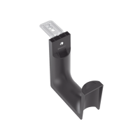 Sujetador STRONGHOLD tipo J (J-Hook), Con Soporte para Montaje en Techo, Para 180 Cables Cat6, Nylon 6.6, Color Negro, 10 piezas