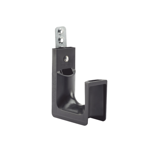 Sujetador STRONGHOLD tipo J (J-PRO), Con Soporte para Montaje en Pared, Para 180 Cables Cat6, Nylon 6.6, Color Negro, 1 pieza