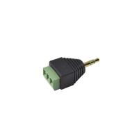 Adaptador para Audio y Video de 3.5 mm con Terminal Atornillable