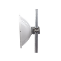 Antena Direccional de Alto Rendimiento/ Parábola profunda para mayor aislamiento al ruido / 29 ± 1 dBi / 4.9 - 6.4 GHz / Conectores N-Hembra / Fácil Montaje y Soporte de acero inoxidable / Radomo Incluido
