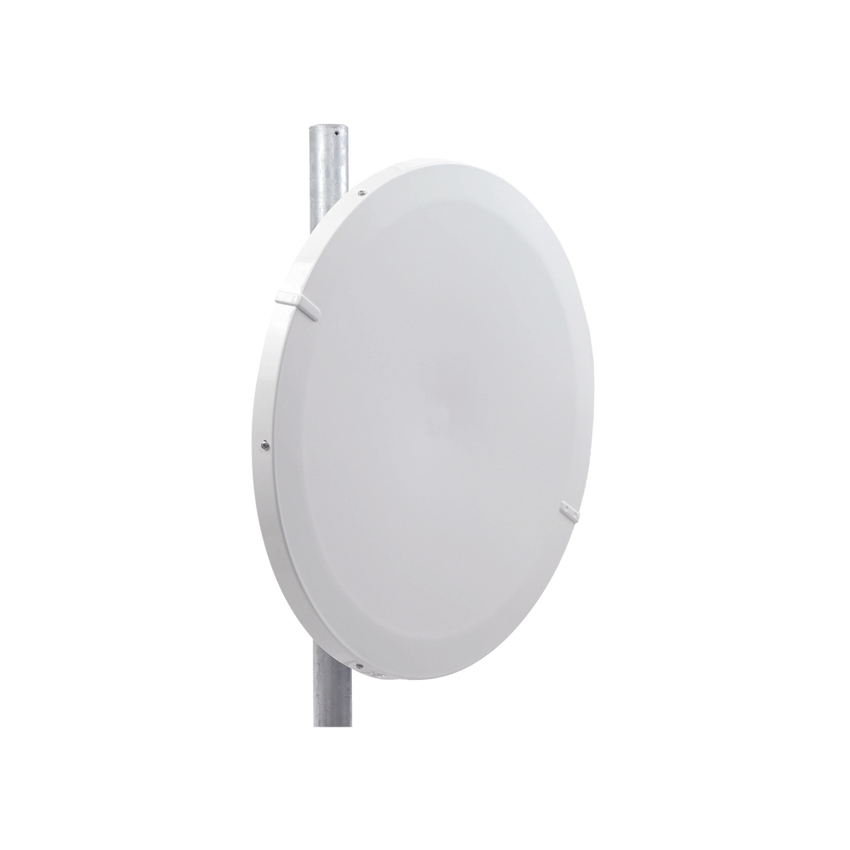 Antena Direccional de Alto Rendimiento/ Parábola profunda para mayor aislamiento al ruido / 29 ± 1 dBi / 4.9 - 6.4 GHz / Conectores N-Hembra / Fácil Montaje y Soporte de acero inoxidable / Radomo Incluido