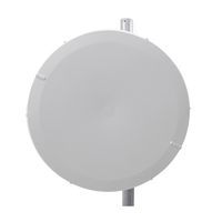 Antena Direccional de Alto Rendimiento/ Parábola profunda para mayor aislamiento al ruido / 29 dBi / 4.9 - 6.4 GHz / Conector de guía de onda para radios B5x y C5x / Fácil Montaje y Soporte de acero inoxidable / Radomo Incluido