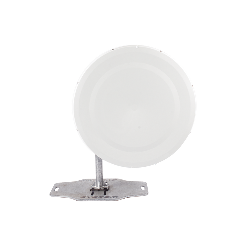 Antena Direccional de Alto Rendimiento/ Parábola profunda para mayor aislamiento al ruido/ Conector guía de onda para radio C5x y B5x / 3 ft / 4.9 a 6.4 GHz / Ganancia de 32 dBi / Soporte de acero inoxidable / Incluye montaje.