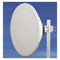 Antena Direccional de Alto Rendimiento/ Parábola profunda para mayor aislamiento al ruido/ Conector guía de onda para radio C5x y B5x / 3 ft / 4.9 a 6.4 GHz / Ganancia de 32 dBi / Soporte de acero inoxidable / Incluye montaje.