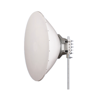 Antena direccional Alto Rendimiento / Parábola profunda para mayor aislamiento al ruido /6 ft / 4.9 a 6.4 GHz /  / Ganancia de 38 dBi / Soporte de acero inoxidable / Polaridad en 90 ° y 45 ° / Incluye montaje.