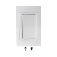 Apagador Sencillo de 127 V 10 A /Color Blanco.