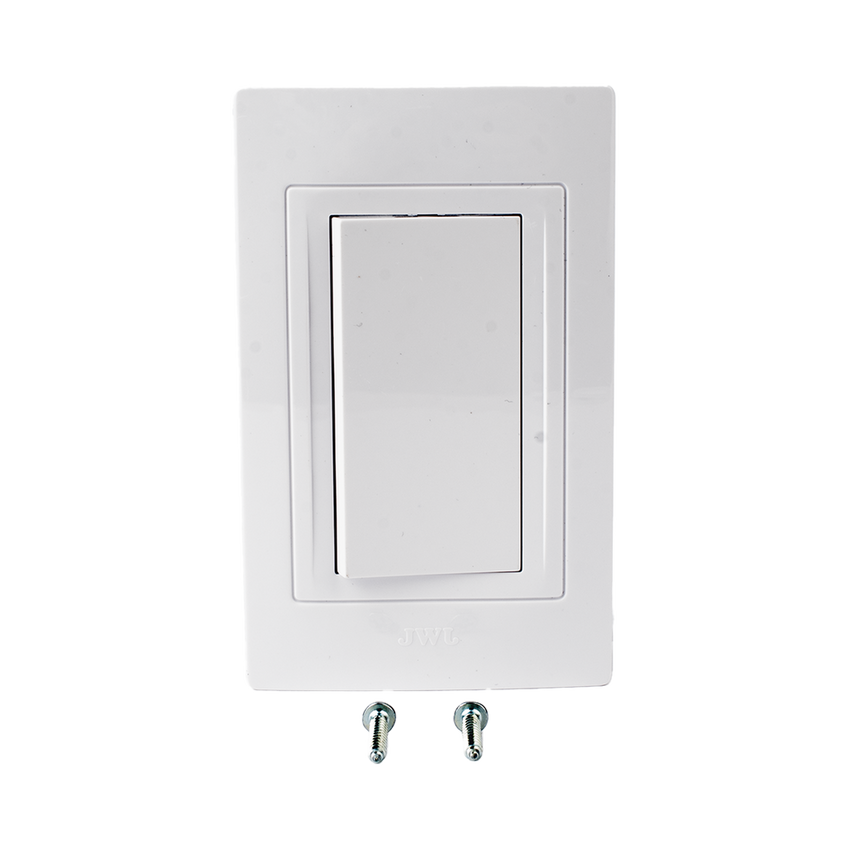 Apagador Sencillo de 127 V 10 A /Color Blanco.