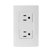 Contacto Dúplex de 127 V~60 HZ 15 A / Color Blanco.