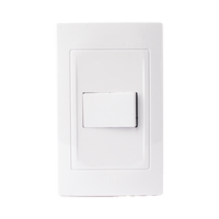 Apagador Escalera Sencillo de 127 V~60 Hz 10 A/ Color Blanco.