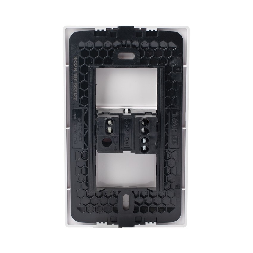 Apagador Escalera Sencillo de 127 V~60 Hz 10 A/ Color Blanco.