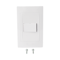 Apagador Escalera Sencillo de 127 V~60 Hz 10 A/ Color Blanco.