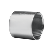 Cople Galvanizado  de 1" (25 mm) para Tubo Conduit Cédula 40.