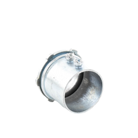Conector 3/4" (19mm) pared delgada con tornillo tipo americano galvanizado etiqueta verde