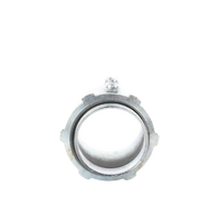 Conector 3/4" (19mm) pared delgada con tornillo tipo americano galvanizado etiqueta verde