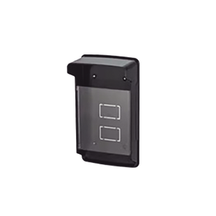 Cubierta o Housing Color Negro Para dispositivos de Control de Acceso / Medidas 245 x 82 x 142 mm / Compatible con Teclados, Videoporteros, Biométricos, Etc.