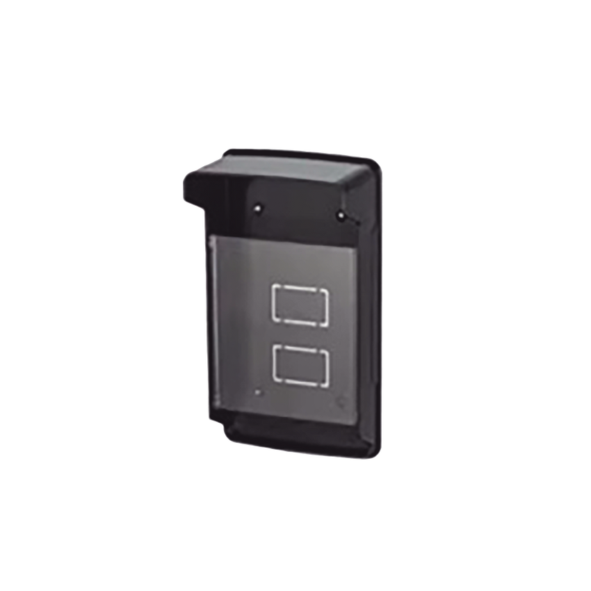 Cubierta o Housing Color Negro Para dispositivos de Control de Acceso / Medidas 245 x 82 x 142 mm / Compatible con Teclados, Videoporteros, Biométricos, Etc.