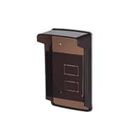 Cubierta o Housing Color Negro Para dispositivos de Control de Acceso / Medidas 245 x 82 x 142 mm / Compatible con Teclados, Videoporteros, Biométricos, Etc.