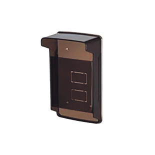 Cubierta o Housing Color Negro Para dispositivos de Control de Acceso / Medidas 245 x 82 x 142 mm / Compatible con Teclados, Videoporteros, Biométricos, Etc.