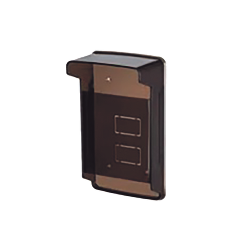 Cubierta o Housing Color Negro Para dispositivos de Control de Acceso / Medidas 245 x 82 x 142 mm / Compatible con Teclados, Videoporteros, Biométricos, Etc.