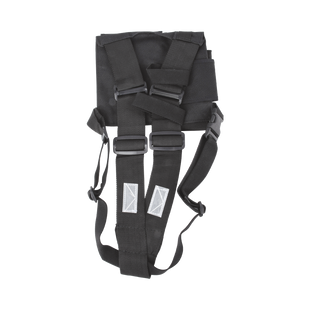 Pechera Universal sin logo con soporte para radio y bolígrafo más bolsa con cinta adherente para su seguridad.