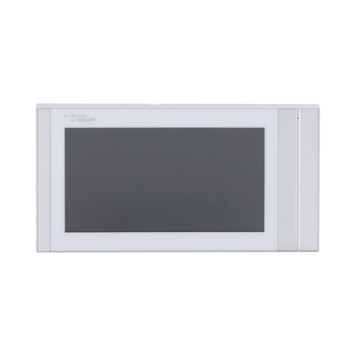 Monitor Analógico LCD de 7" 1080p (Full HD) a Color / Touch Screen / Soporta 2 Frentes de Calle y hasta 4 Monitores / Soporta Cámaras Analogicas (TURBOHD) para Tener Visión Adicional / Color Blanco