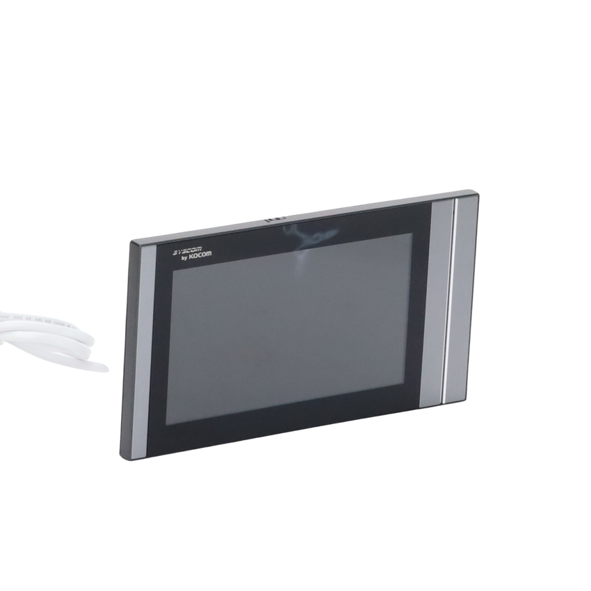 Monitor Analógico LCD de 7" 1080p (Full HD) a Color / Touch Screen / Soporta 2 Frentes de Calle y hasta 4 Monitores / Soporta Cámaras Analogicas (TURBOHD) para Tener Visión Adicional / Color Negro