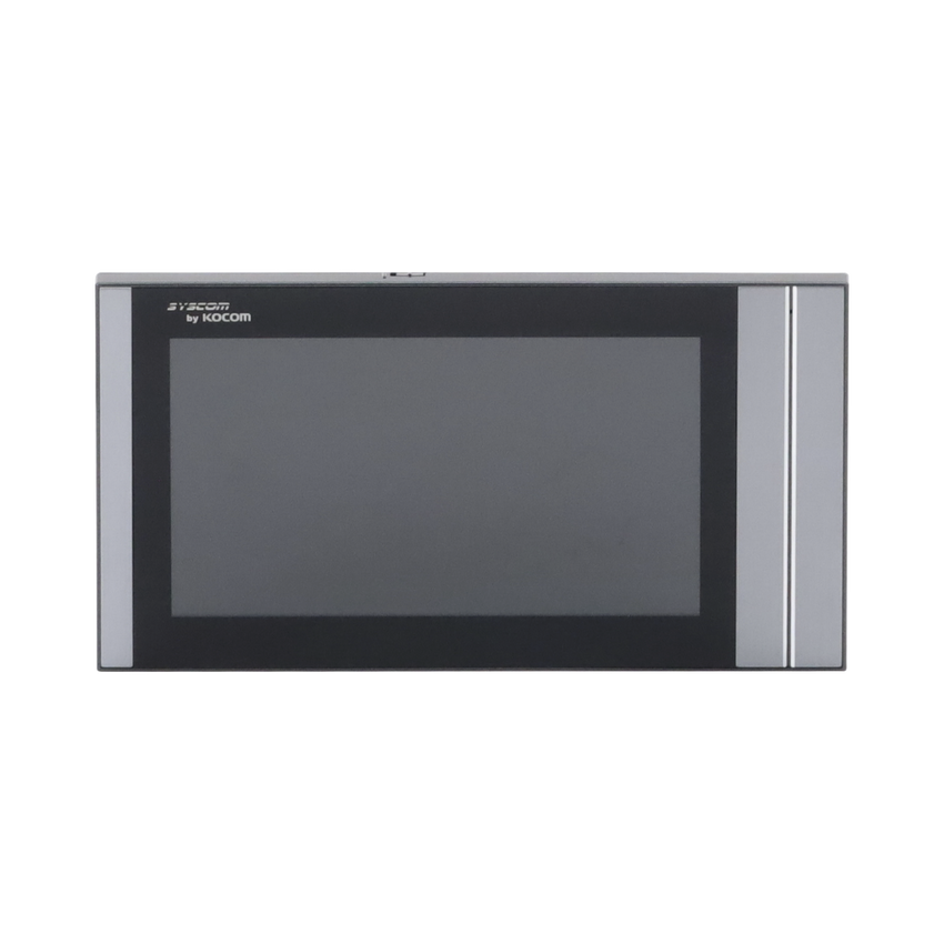 Monitor Analógico LCD de 7" 1080p (Full HD) a Color / Touch Screen / Soporta 2 Frentes de Calle y hasta 4 Monitores / Soporta Cámaras Analogicas (TURBOHD) para Tener Visión Adicional / Color Negro