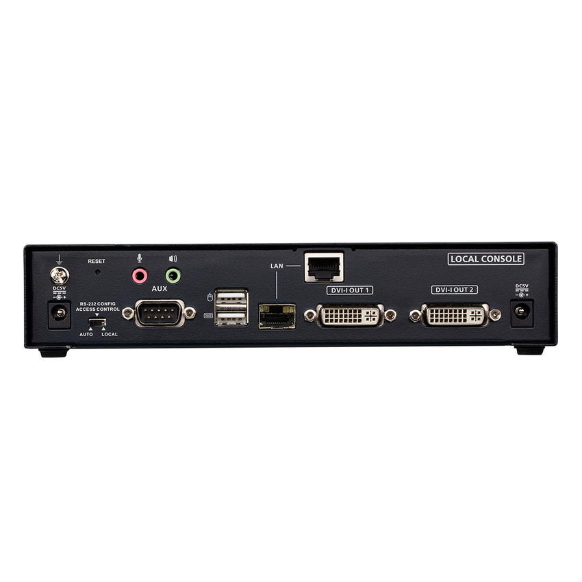 Trasmisor KVM por IP | DVI-I dual display | USB