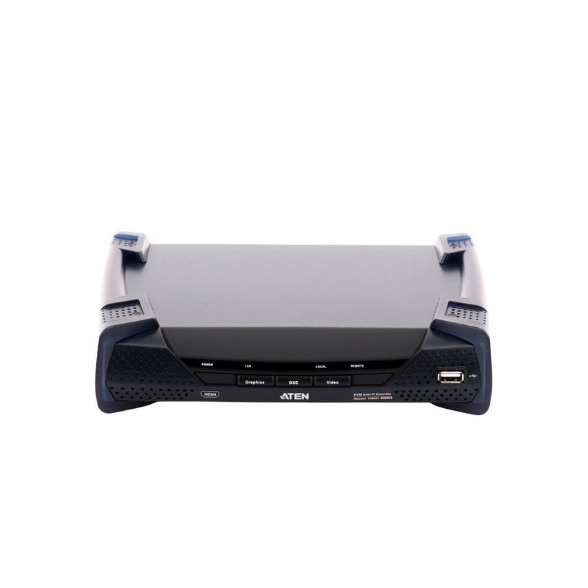 Unidad receptora extensora 4K HDMI KVM sobre IP