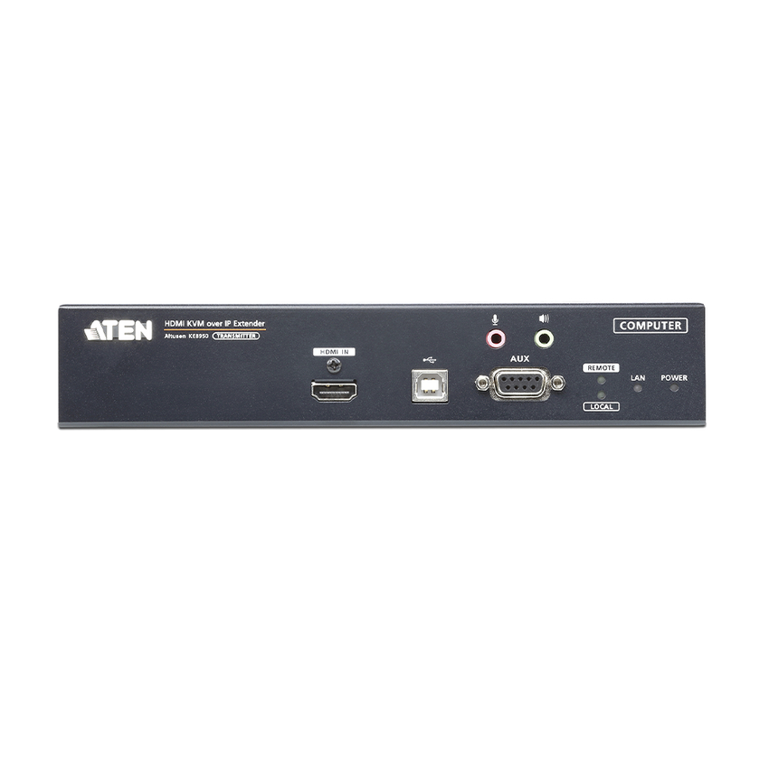 Unidad transmisora extensora 4K HDMI KVM sobre IP