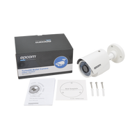 KIT TurboHD 1080p / DVR 8 Canales / 4 Cámaras Bala (exterior 2.8 mm) / 4 Cámaras Eyeball (exterior 2.8 mm) / Transceptores / Conectores / Fuente de Poder Profesional hasta 15 Vcc para Largas Distancias